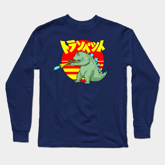 Trumpet Long Sleeve T-Shirt by calavara